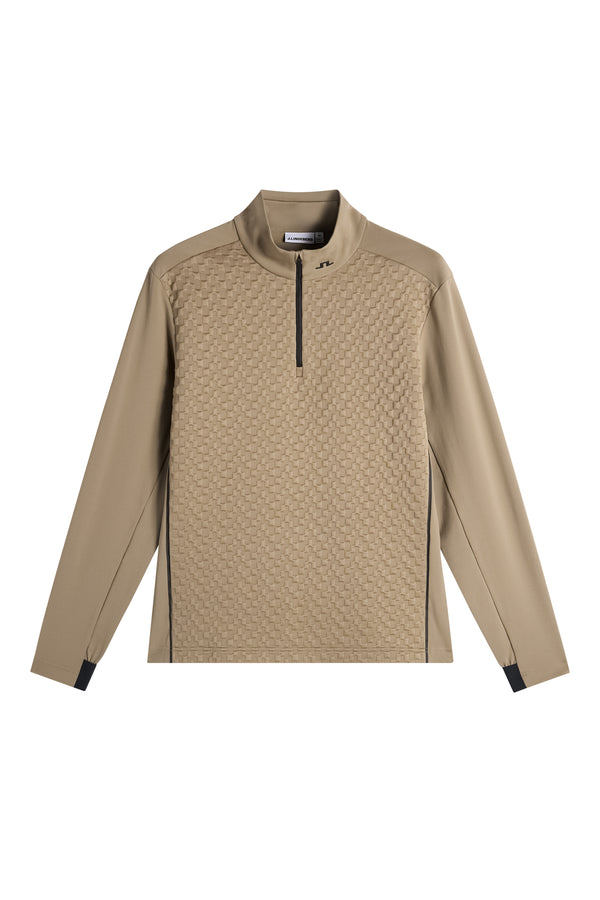 Lassy Quarter Zip Mid layer / Brindle