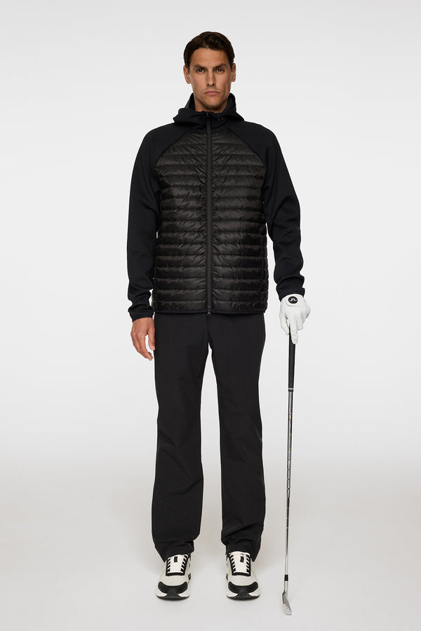 Hayden Quilt Hybrid Hood / Black