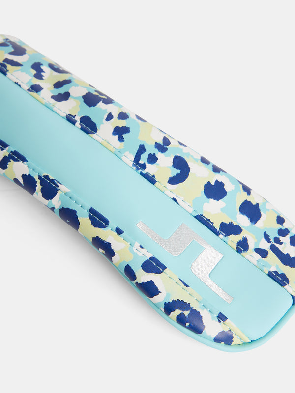 Hybrid Printed Headcover / Leopard Aruba Blue