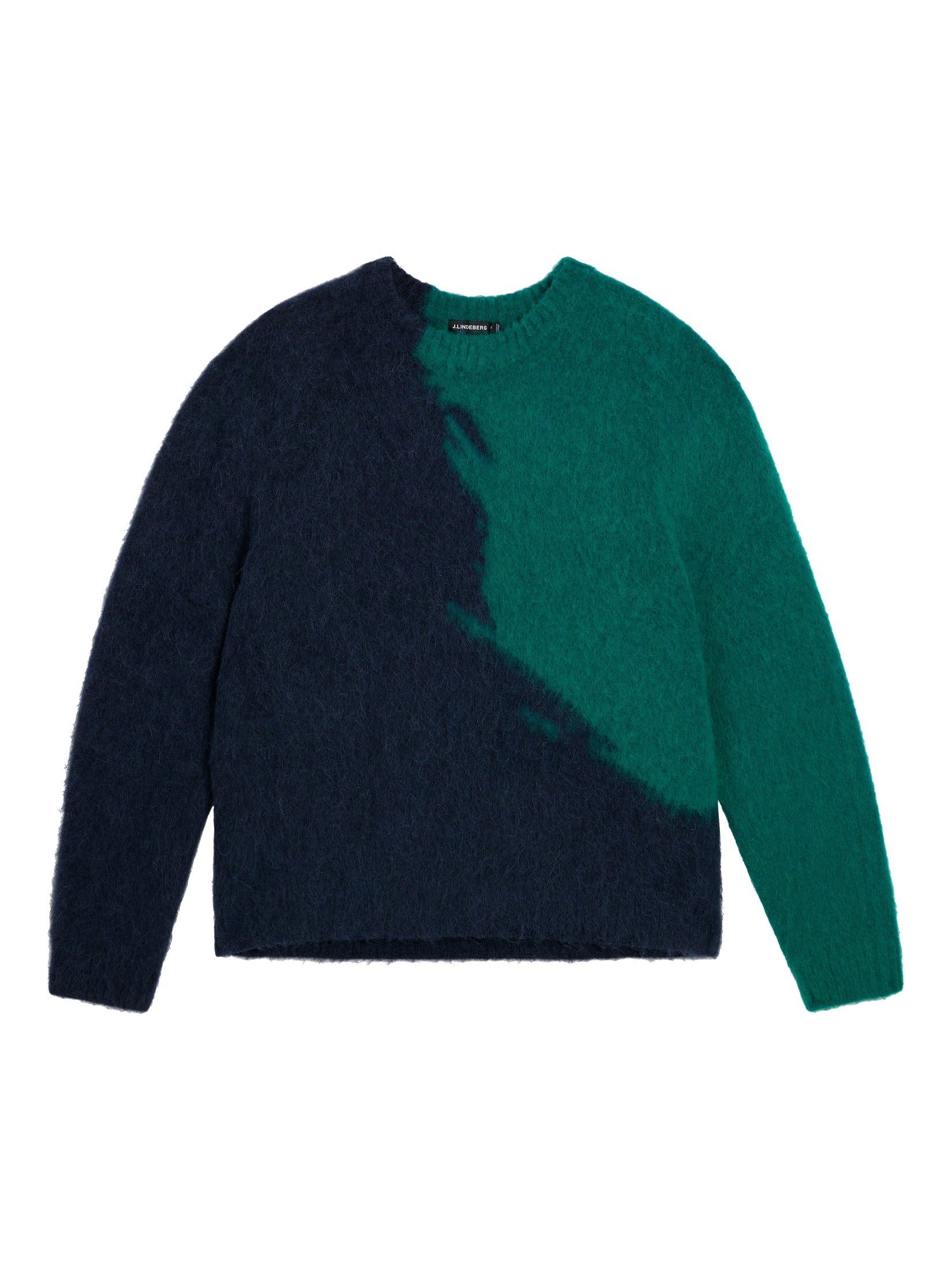 Garmisch Hairy Knit Sweater / Proud Peacock – J.Lindeberg