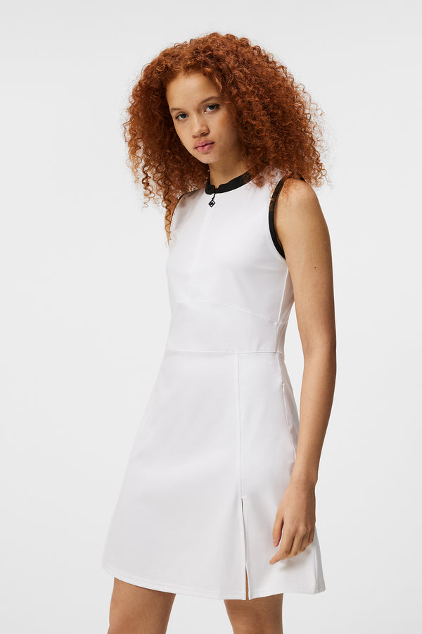 Ebony Dress / White