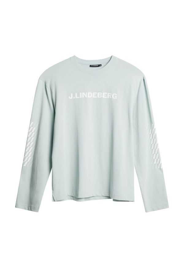 Walsh LS Print T-shirt / Winter Sky