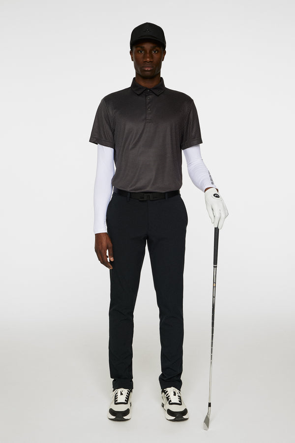 Marvin Stripe Polo / Asphalt