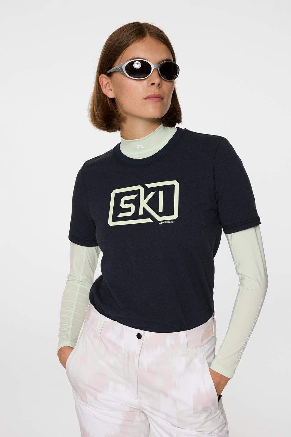 Malia T-shirt / JL Navy