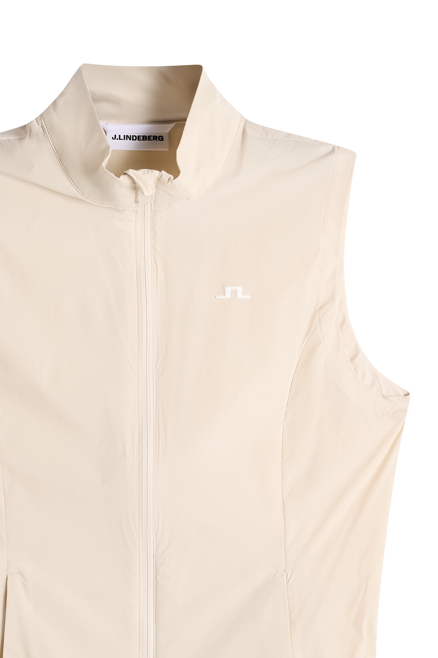 Thorine Wind Packable Vest / Moonbeam | J.Lindeberg Official