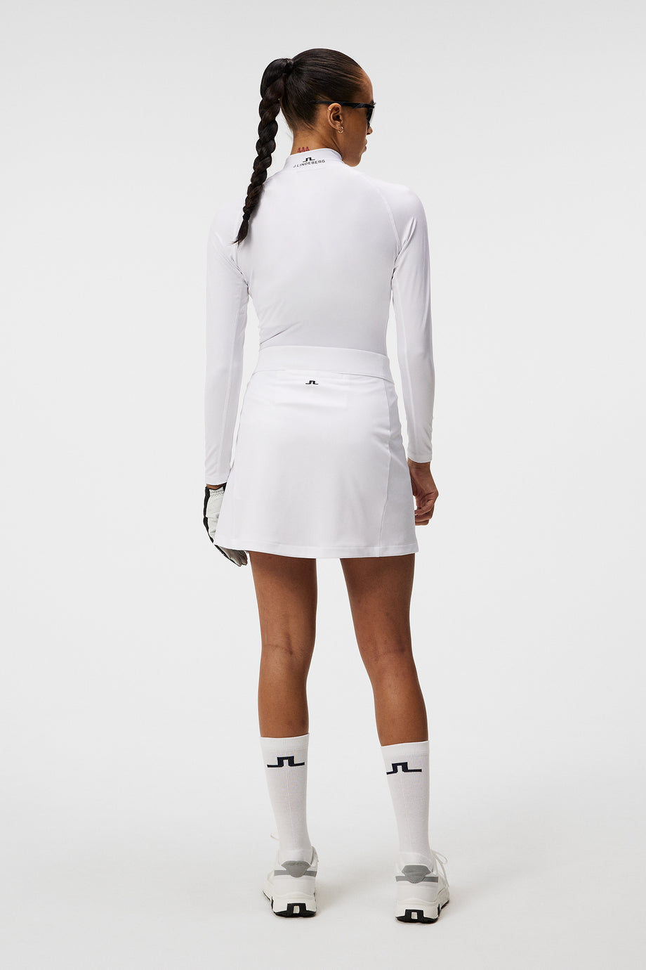 Amelie Mid Golf Skirt / White