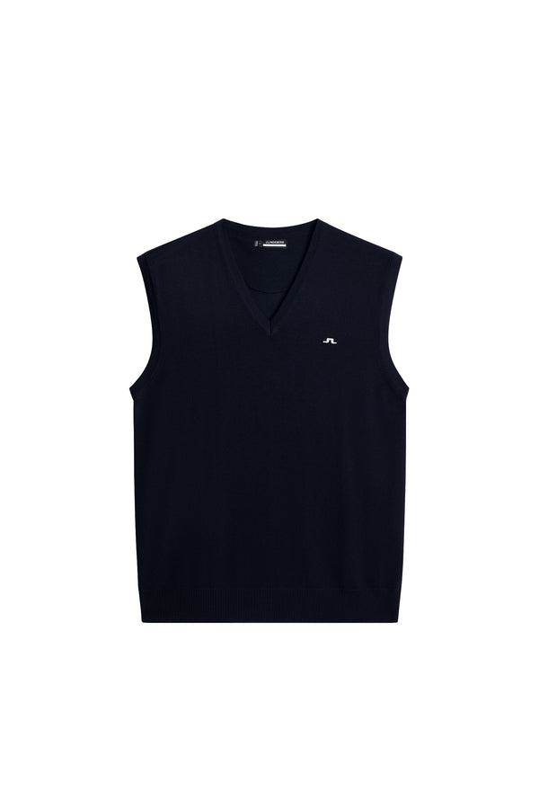 Liam Knitted Vest / JL Navy