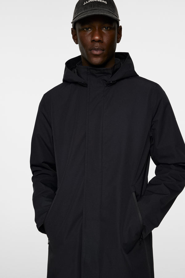 Tobias 2L Midlength Jacket / Black