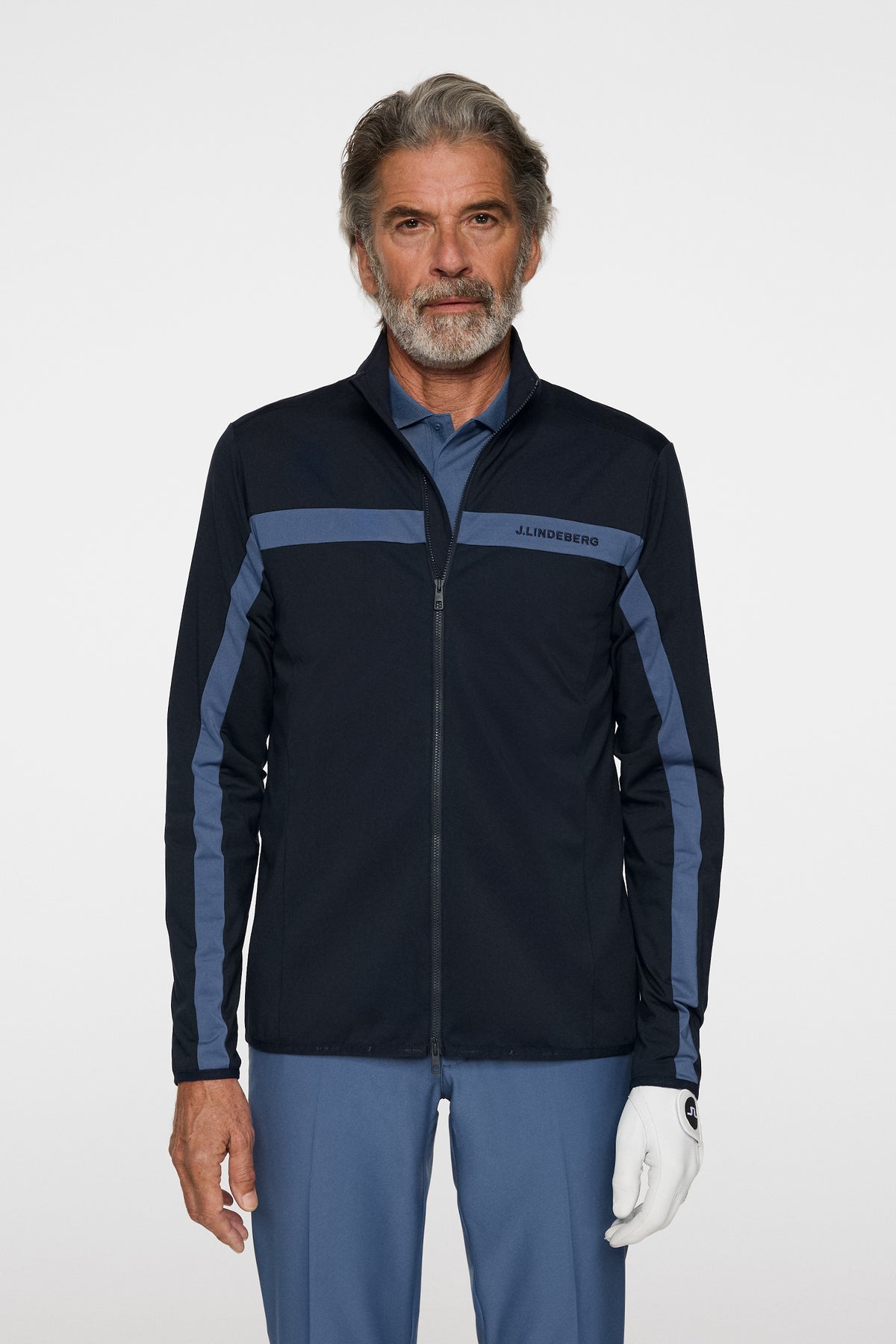 J.Lindeberg Jarvis Mid Layer Brilliant Blue M J.Lindeberg Jarvis Mid Layer Brilliant Blue M