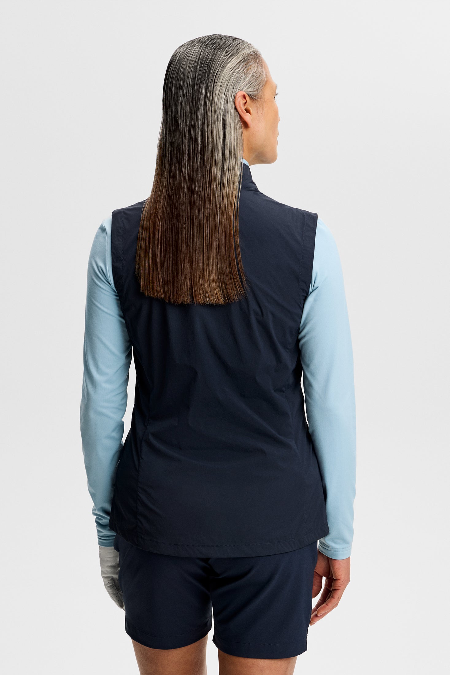 Thorine Wind Packable Vest / JL Navy | J.Lindeberg Official