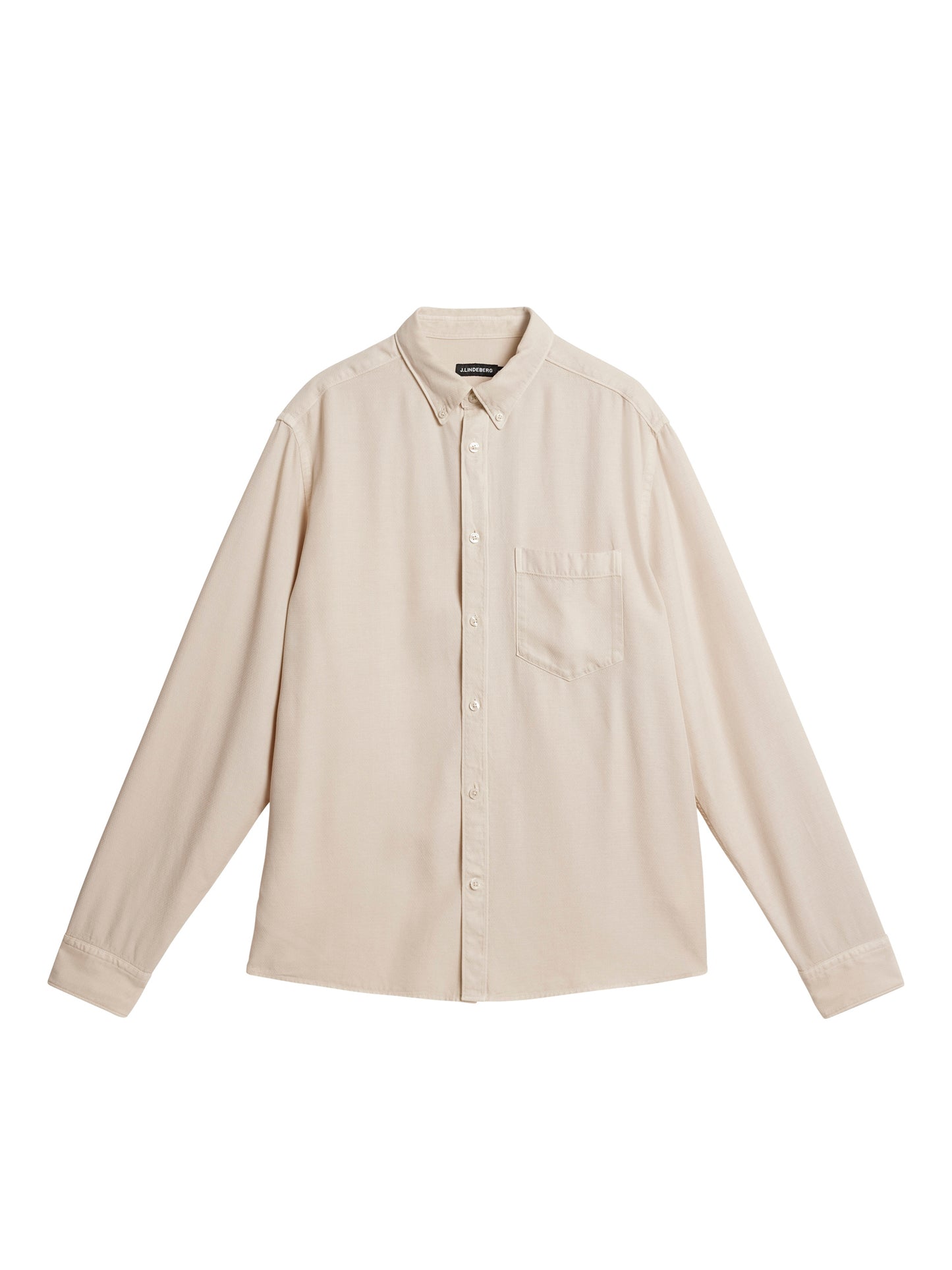 Reg LS Structure Tencel Shirt / Moonbeam