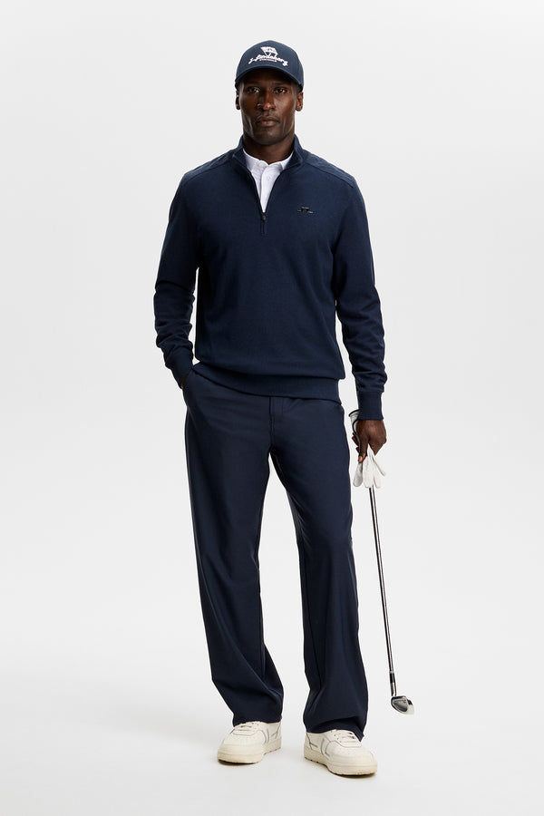 Jeffrey Windbreaker Sweater / JL Navy