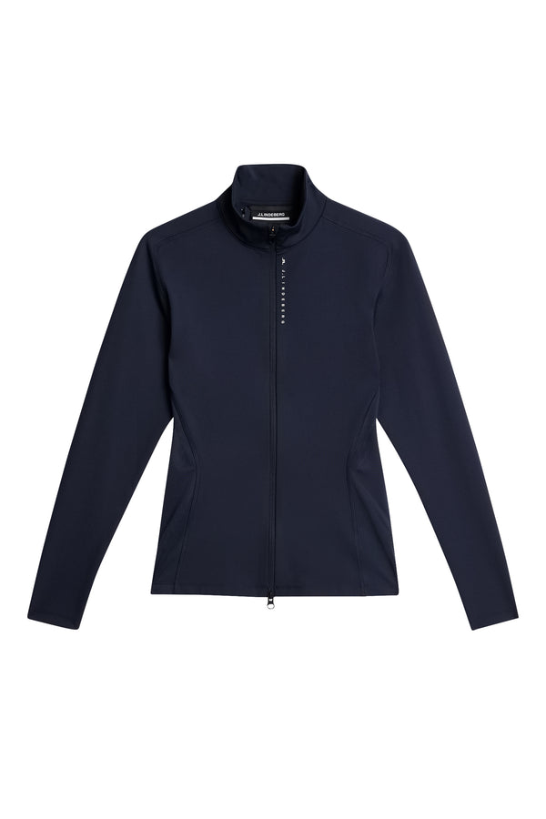 Mel Zip Mid Layer / JL Navy