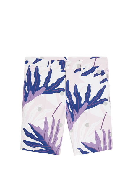 Eloy Print Shorts / Paradise Monstera Pink | J.Lindeberg Official