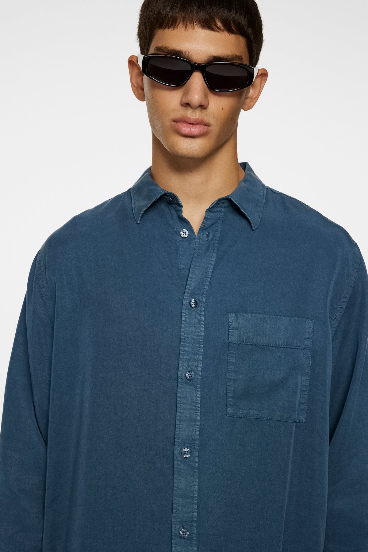 Reg Comfort Tencel GW Shirt / Key Largo