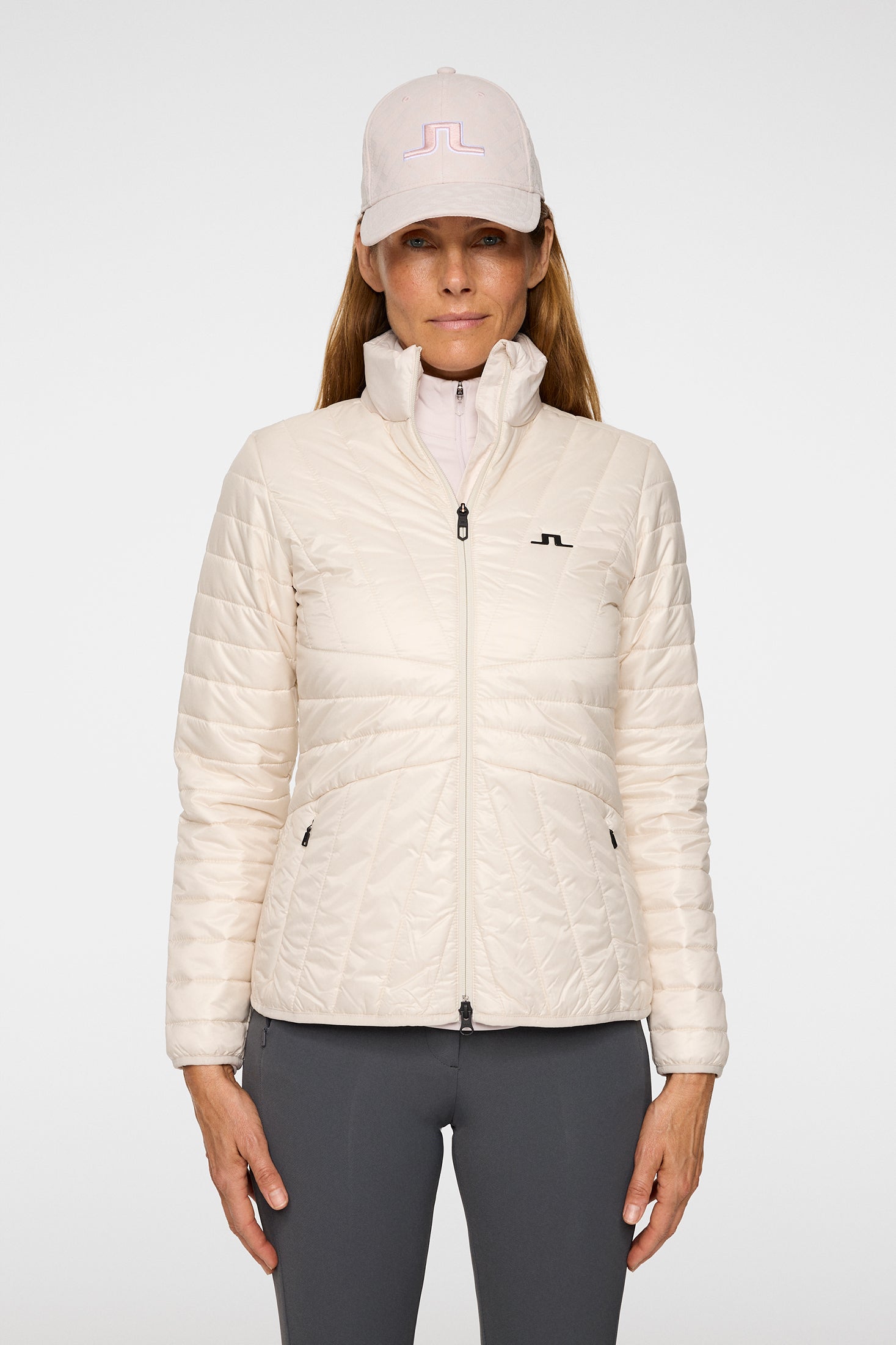 Marble Quilted Jacket / Moonbeam – J.Lindeberg