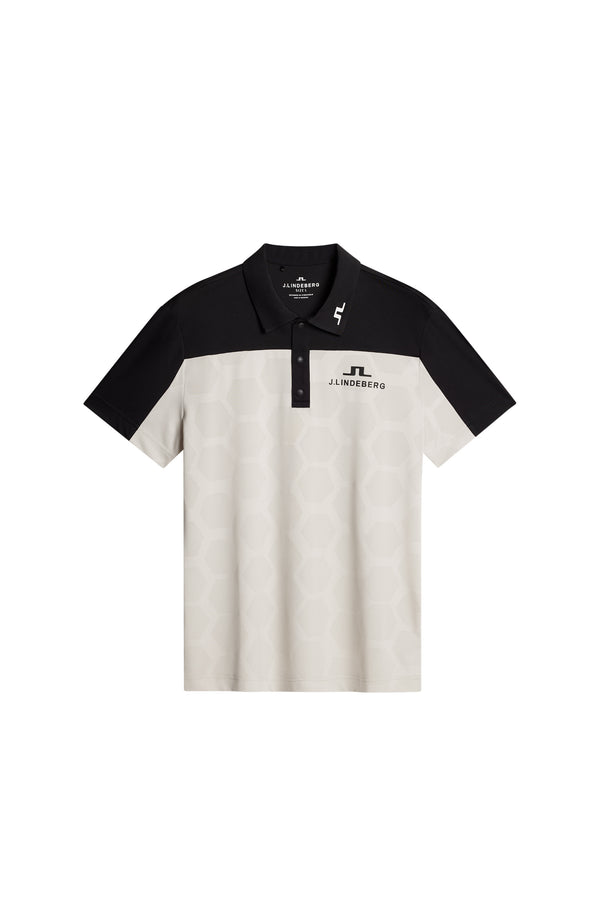 Anders Tour Mesh Slim Fit Polo / Black