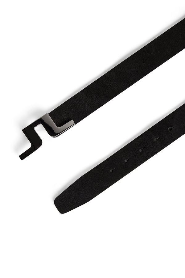 Bridger Nubuck Leather Belt / Black