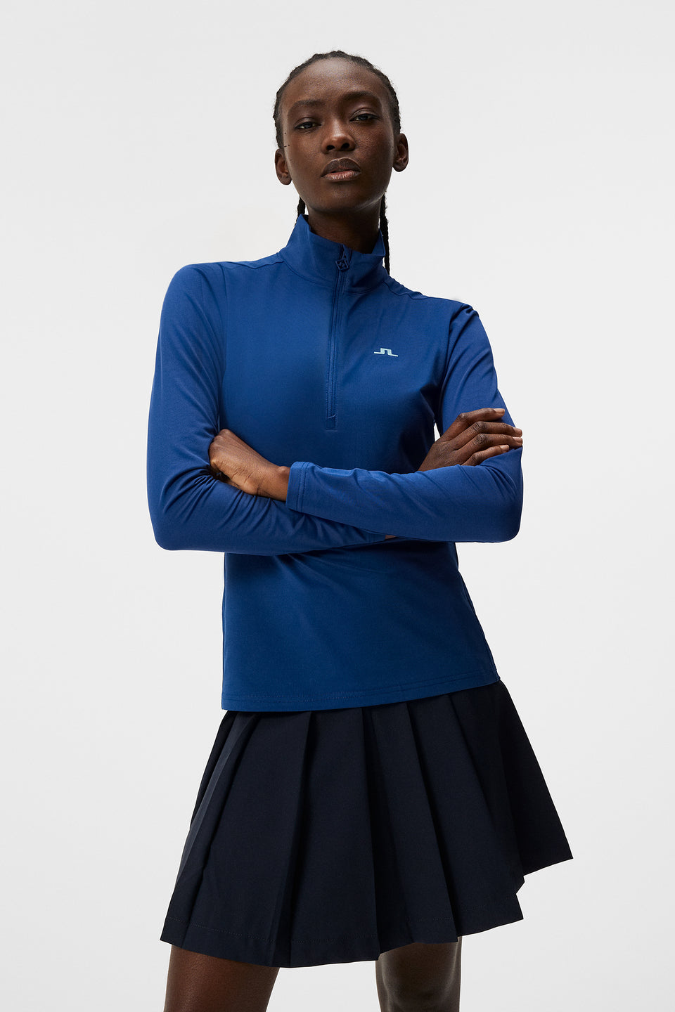 Lauryn Half Zip Mid Layer / Estate Blue
