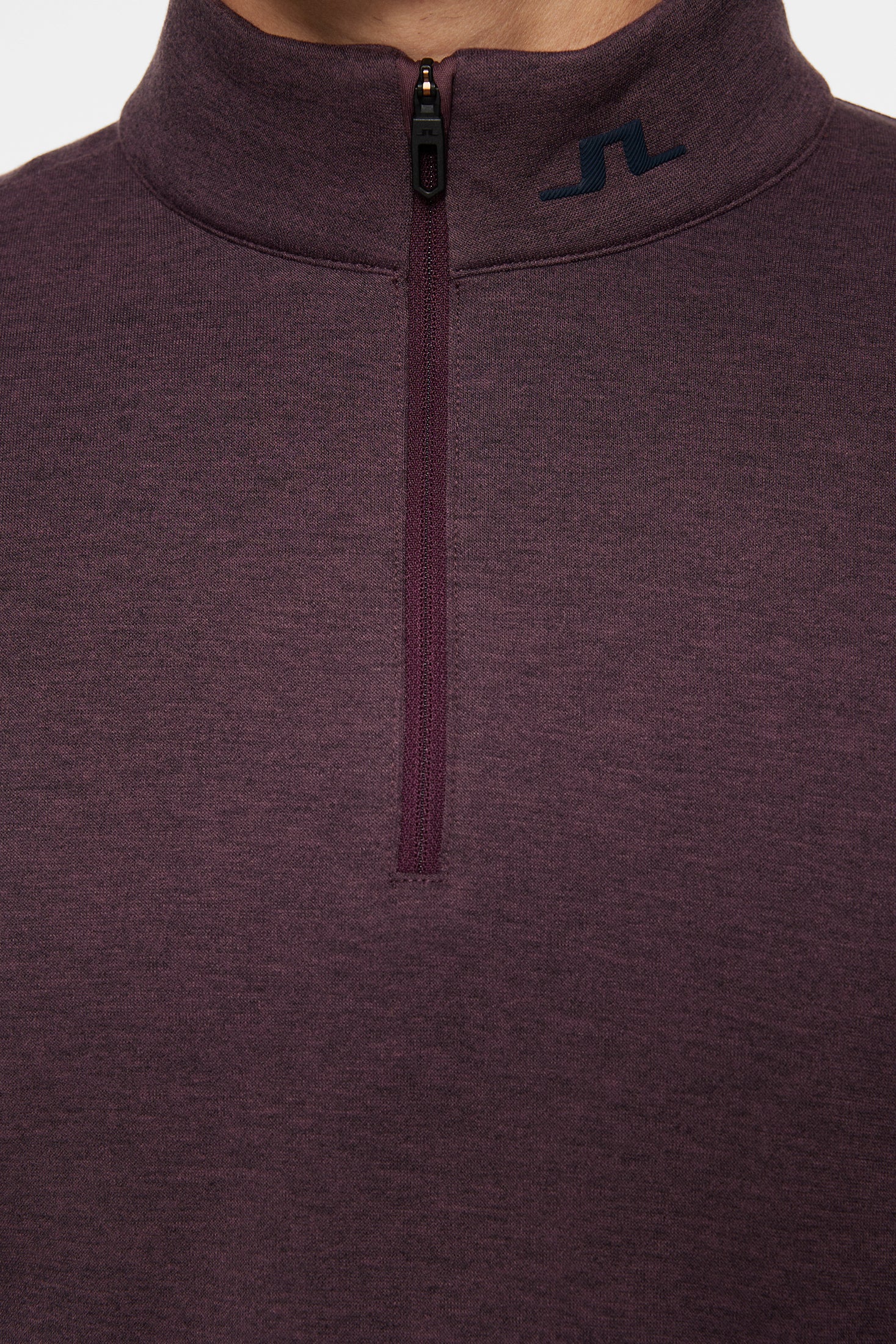 Heath Strike Mid Layer / Huckleberry melange | J.Lindeberg Official