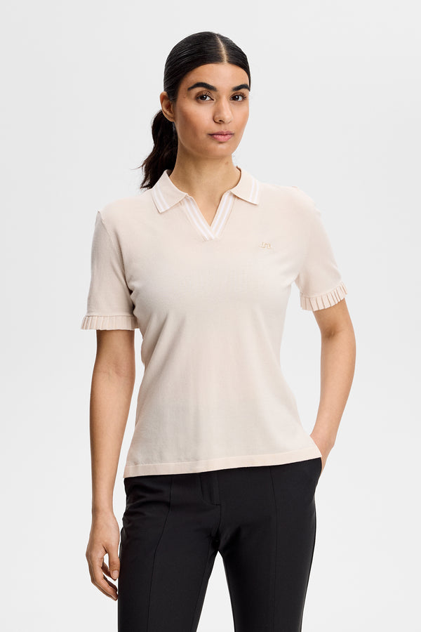 Mira Knitted Top / Moonbeam