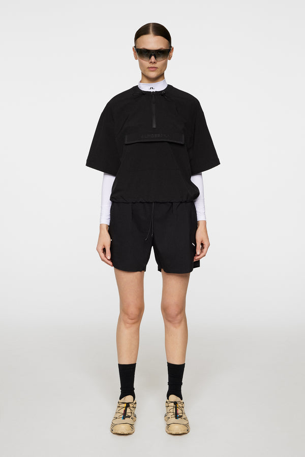 Chrisann Short Sleeve Pullover / Black