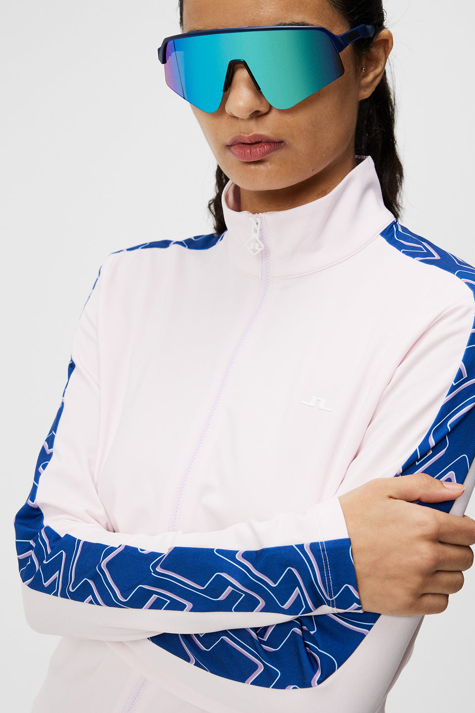 Winona Print Mid Layer / Cradle Pink