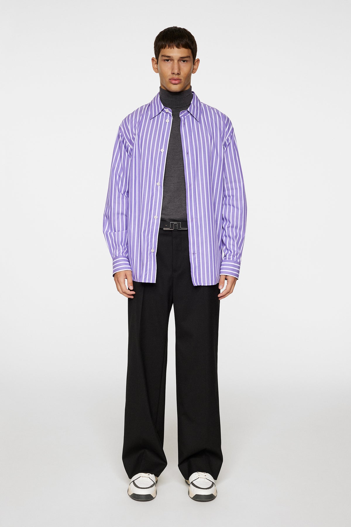Howard Bold YD Stripe Shirt / Bougainvillea