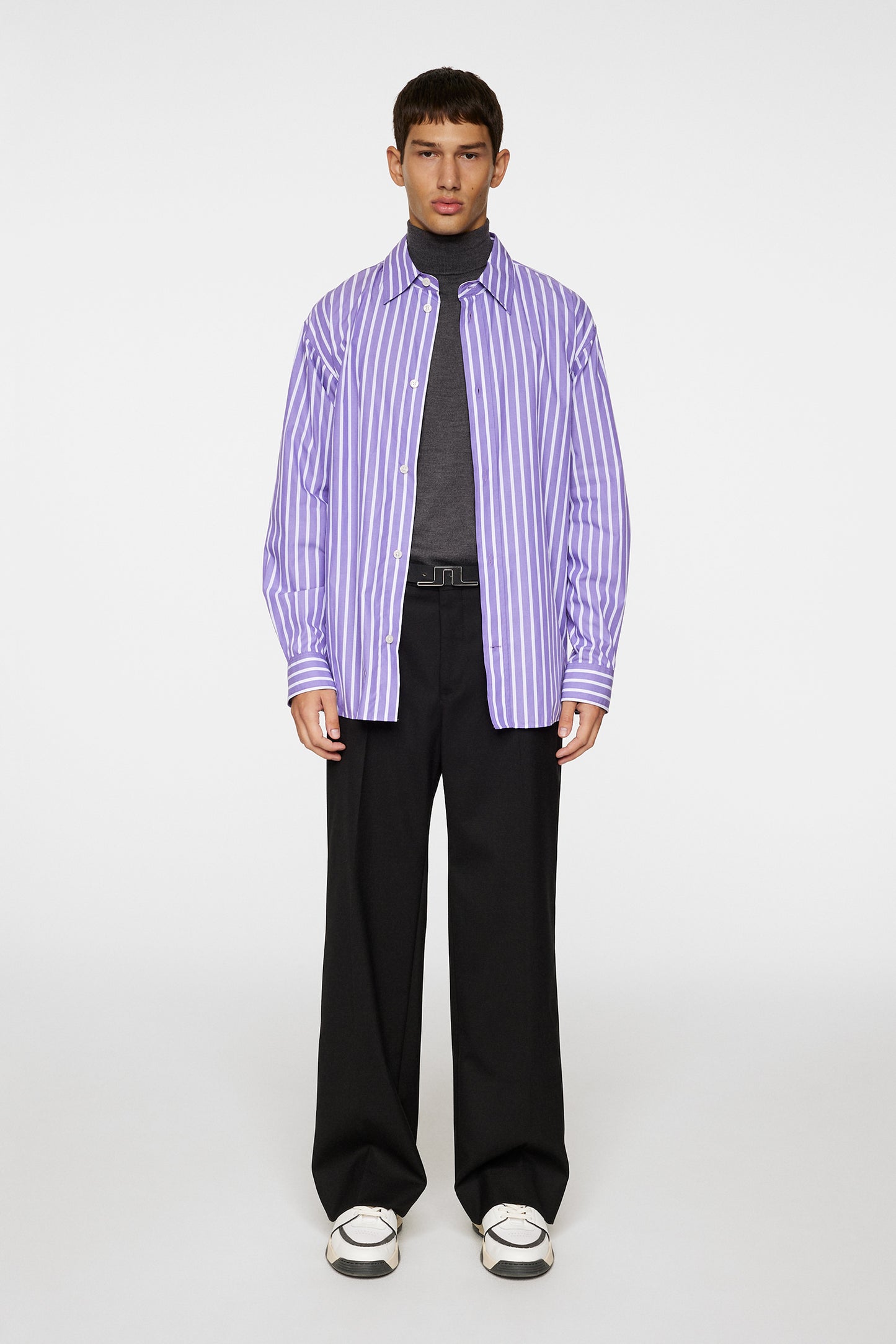 Howard Bold YD Stripe Shirt / Bougainvillea