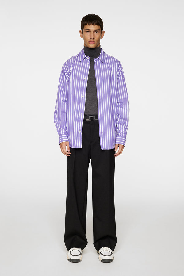 Howard Bold YD Stripe Shirt / Bougainvillea