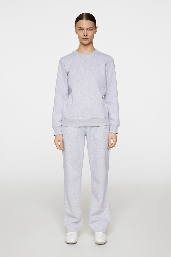 W Alpha Crew Neck / Light Grey Melange