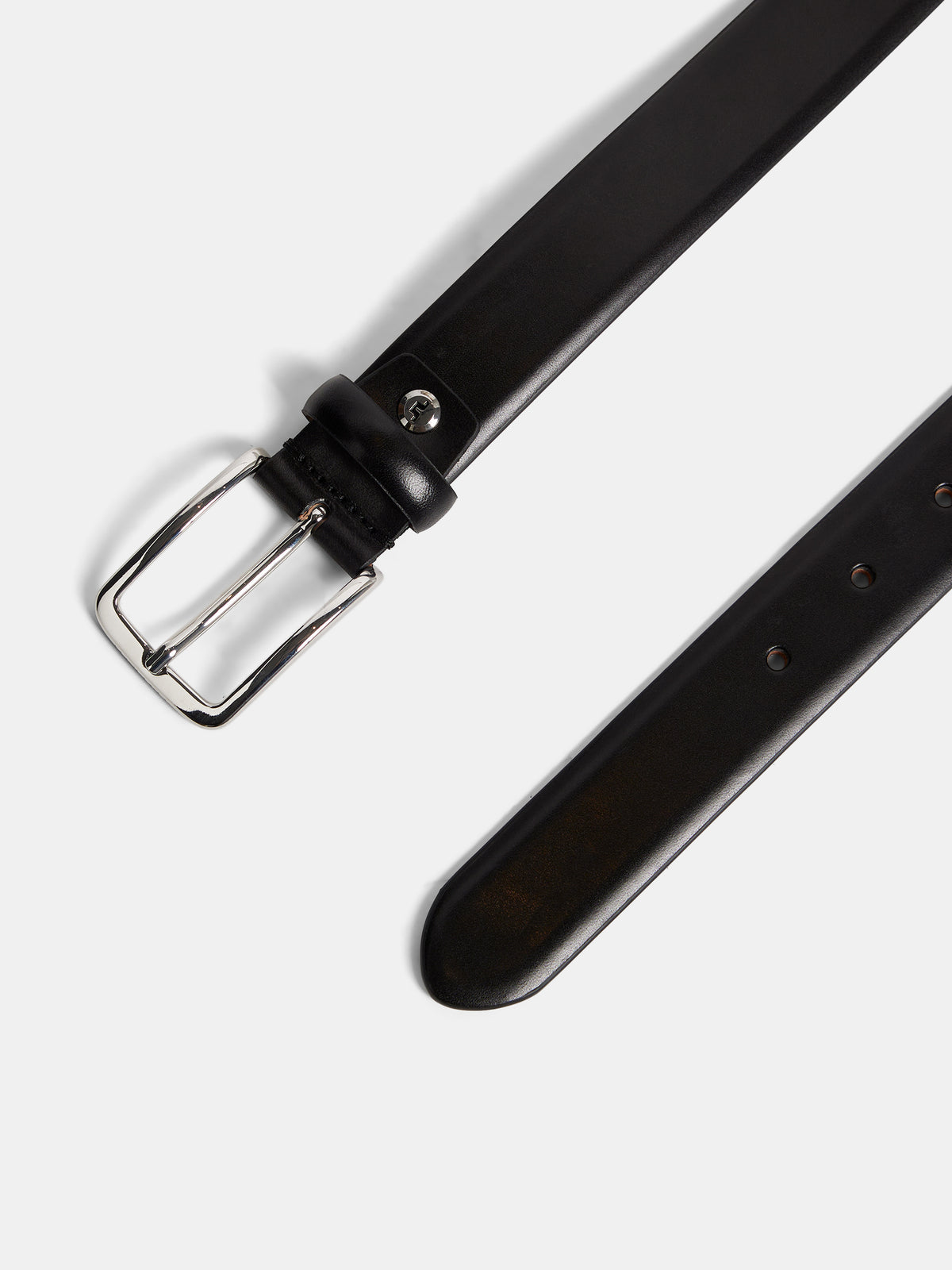 Bill Leather Belt / Black