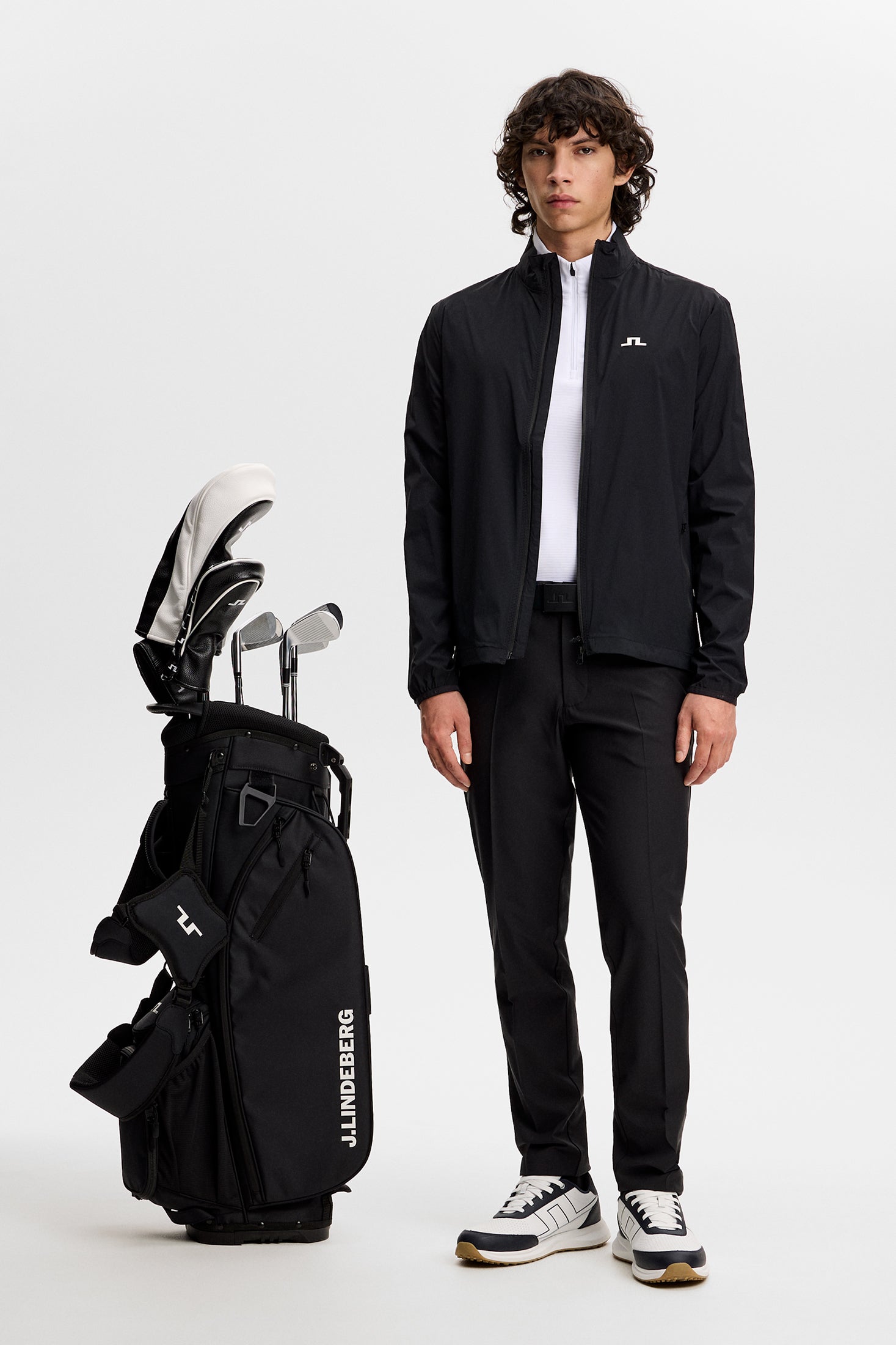 Heath Strike Mid Layer / White – J.Lindeberg EU