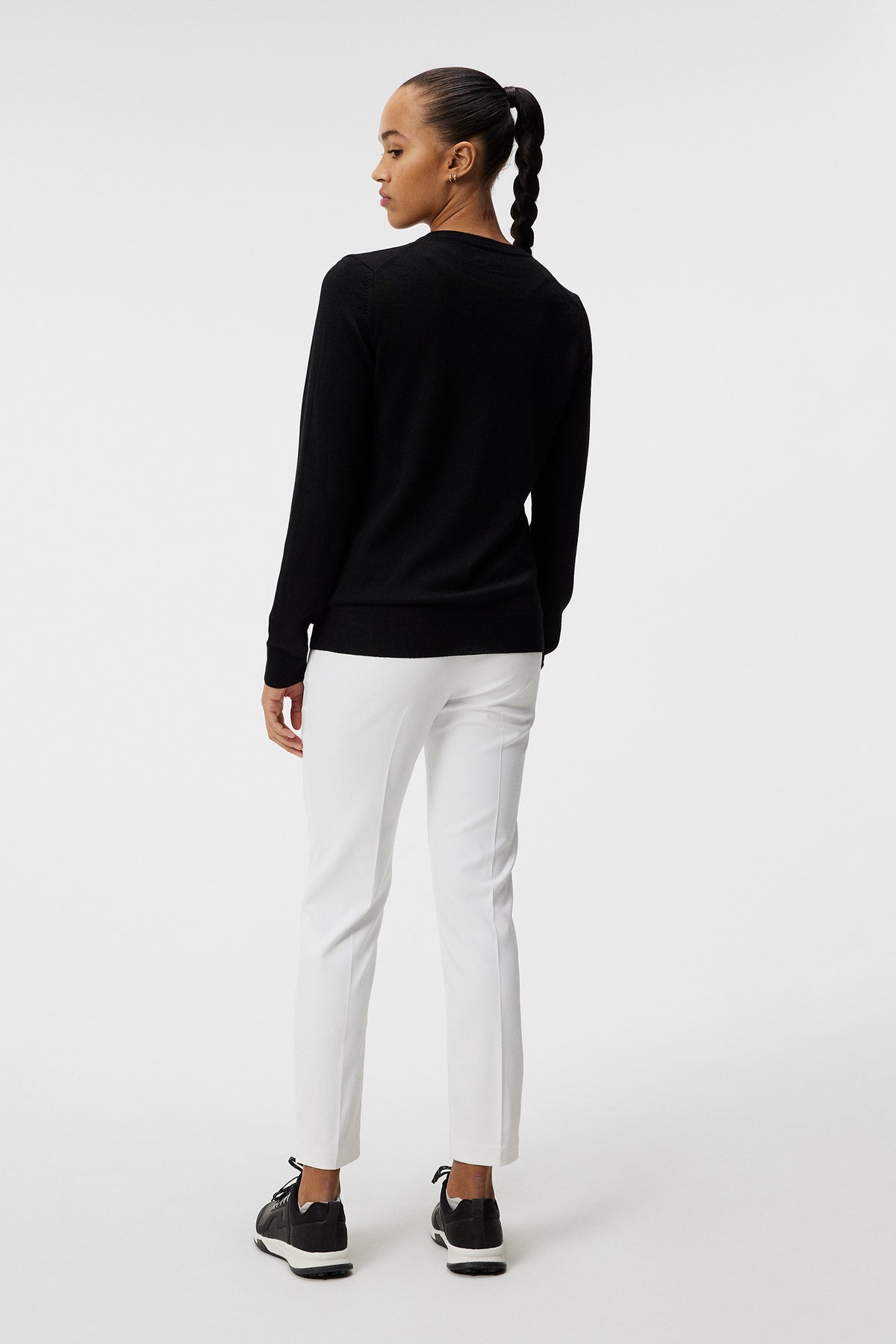 Amaya Knitted Sweater / Black