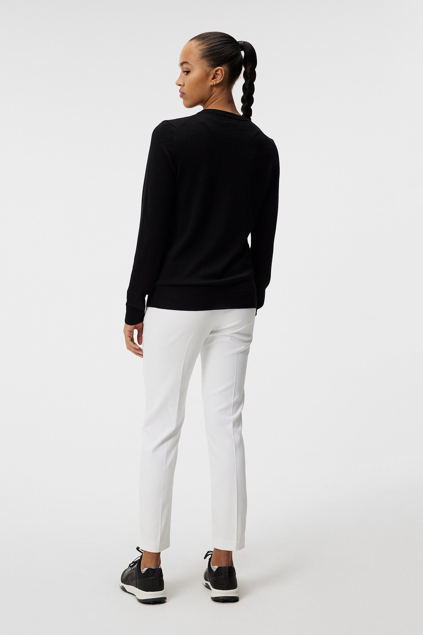 Amaya Knitted Sweater / Black