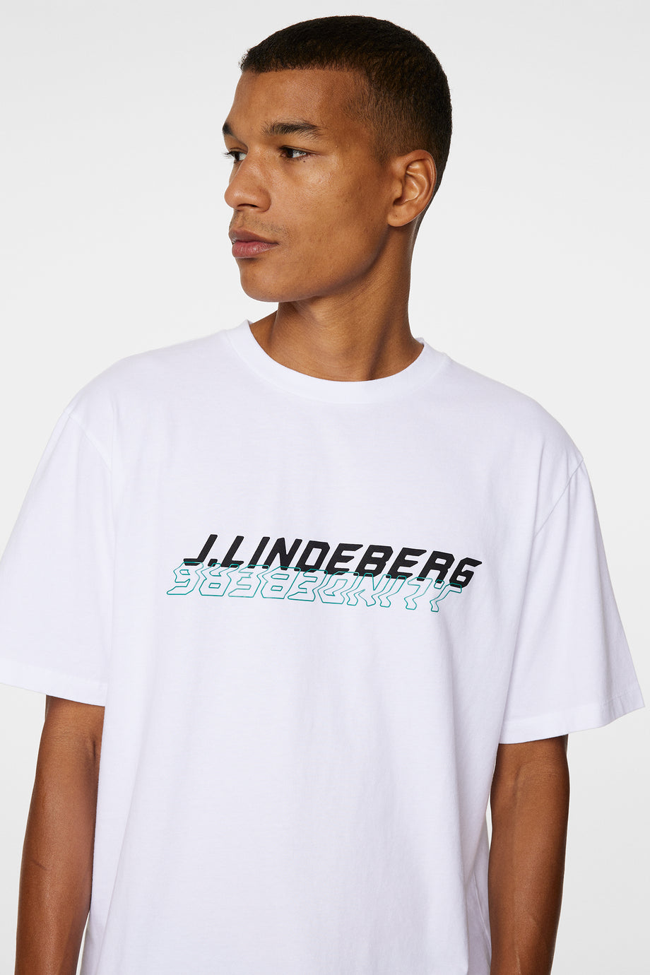 Parcy Parcy Logo Tee / White – J.Lindeberg