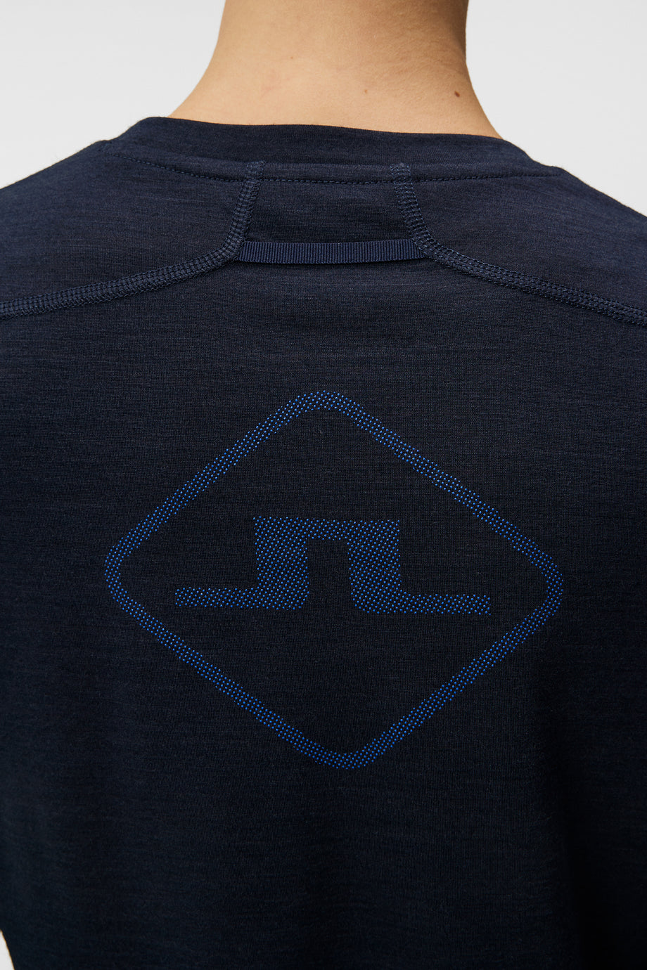 Shauna Wool LS T-shirt / JL Navy