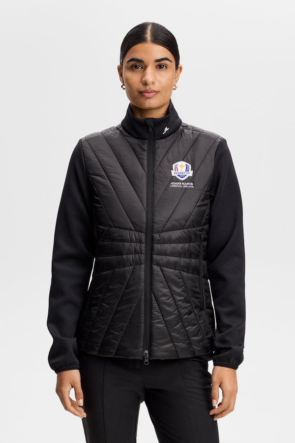 Holma Quilt Hybrid Jacket / Black