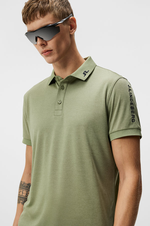 Tour Tech Slim Fit Polo / Deep Depths Melange