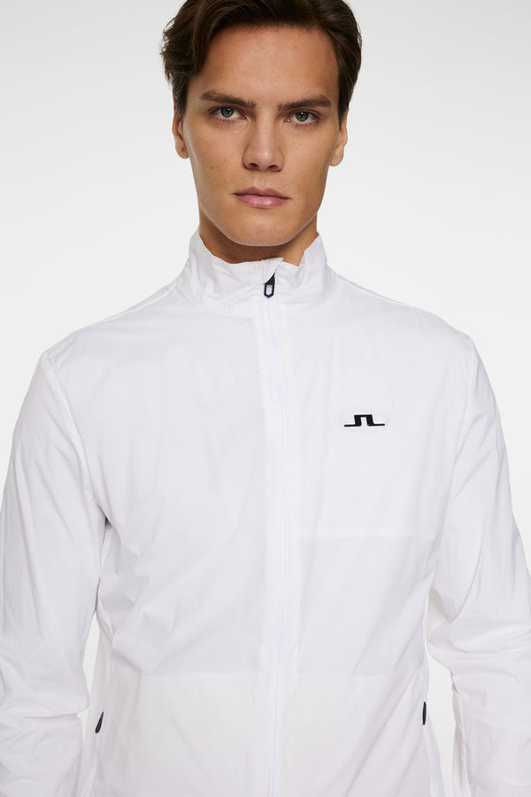Ash Light Packable Jacket / White