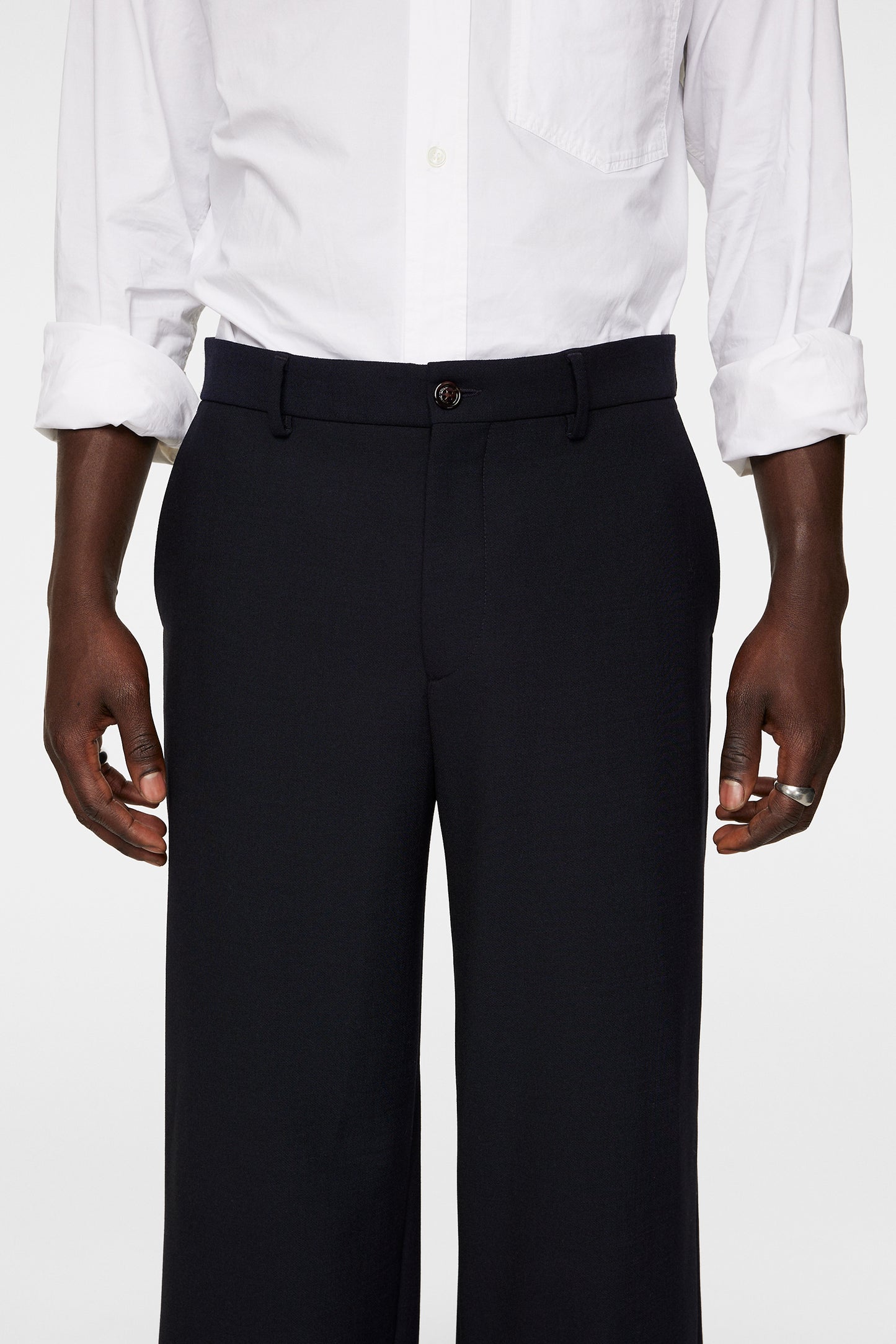 Gaspard Wide Pants / JL Navy