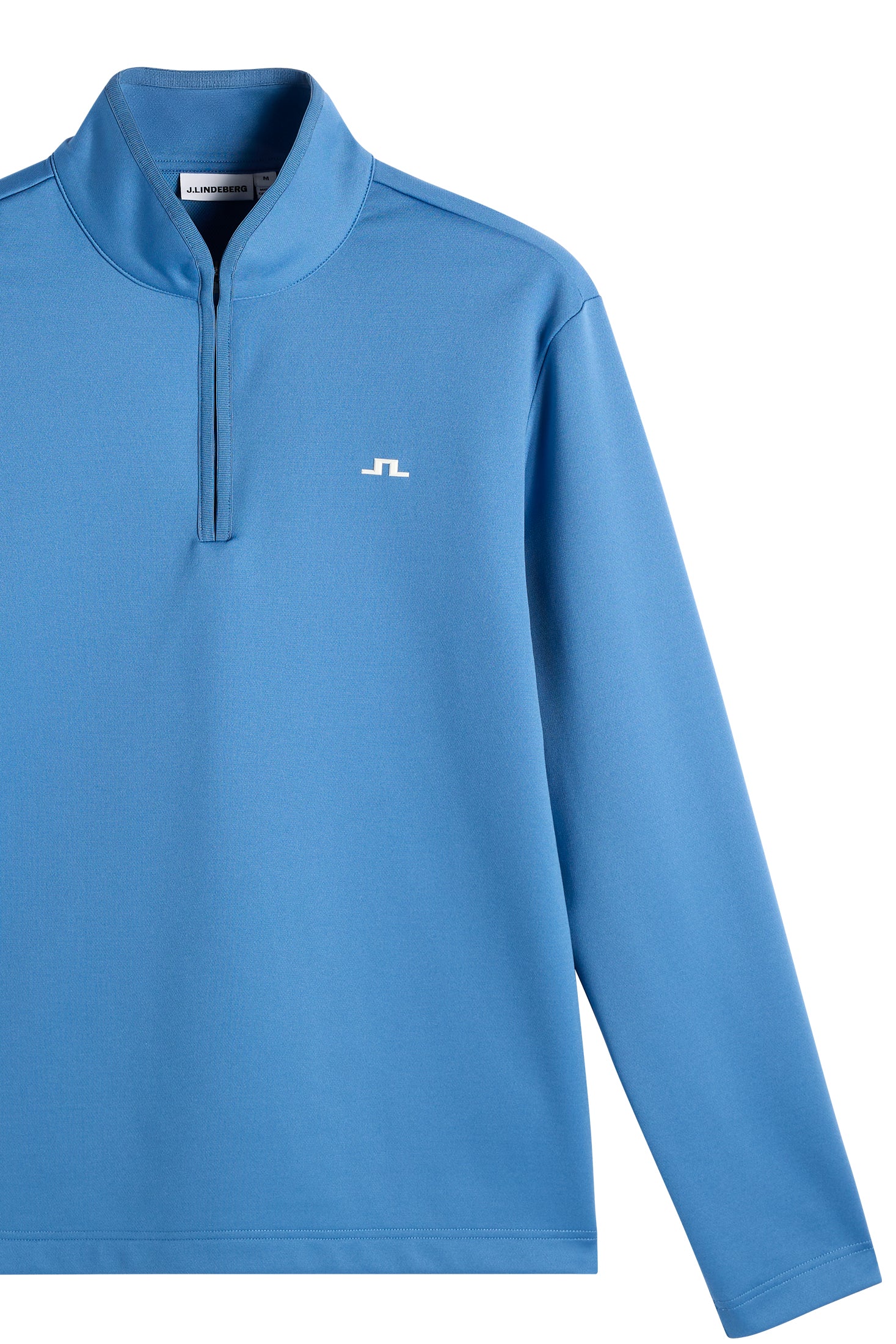 Clide Quarter Zip Mid Layer / Federal Blue | J.Lindeberg Official
