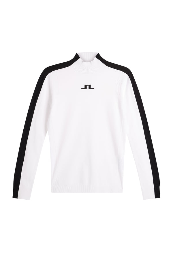 Adia Knitted Sweater / White