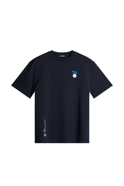 Billy Festival Tee DPWT / JL Navy | J.Lindeberg Official