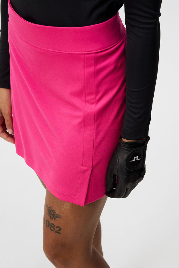 Amelie Mid Skirt / Fuchsia Purple