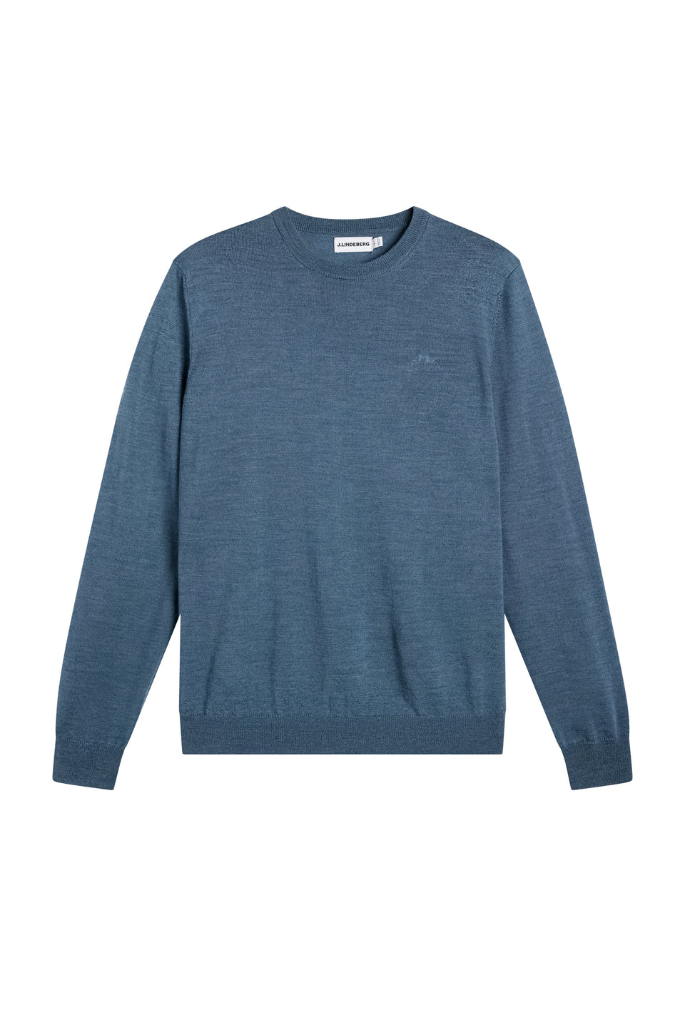 Keane Merino Crew Neck / Vintage Indigo Melange