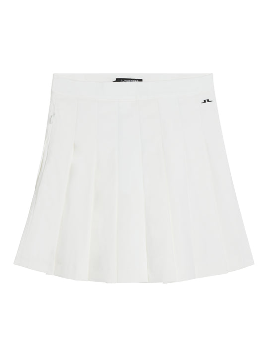 Adina Golf Skirt / White J.Lindeberg