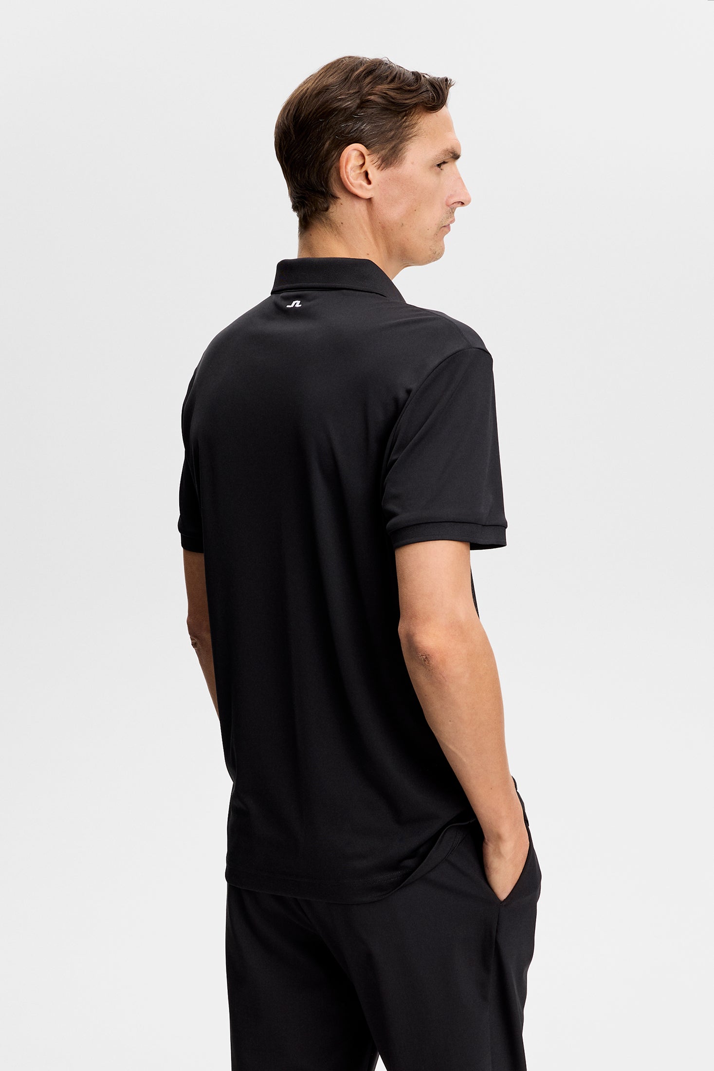 Tour Tech Polo / Black | J.Lindeberg Official
