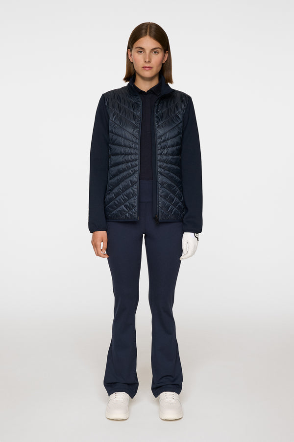 Madde Quilt Hybrid Jacket / JL Navy