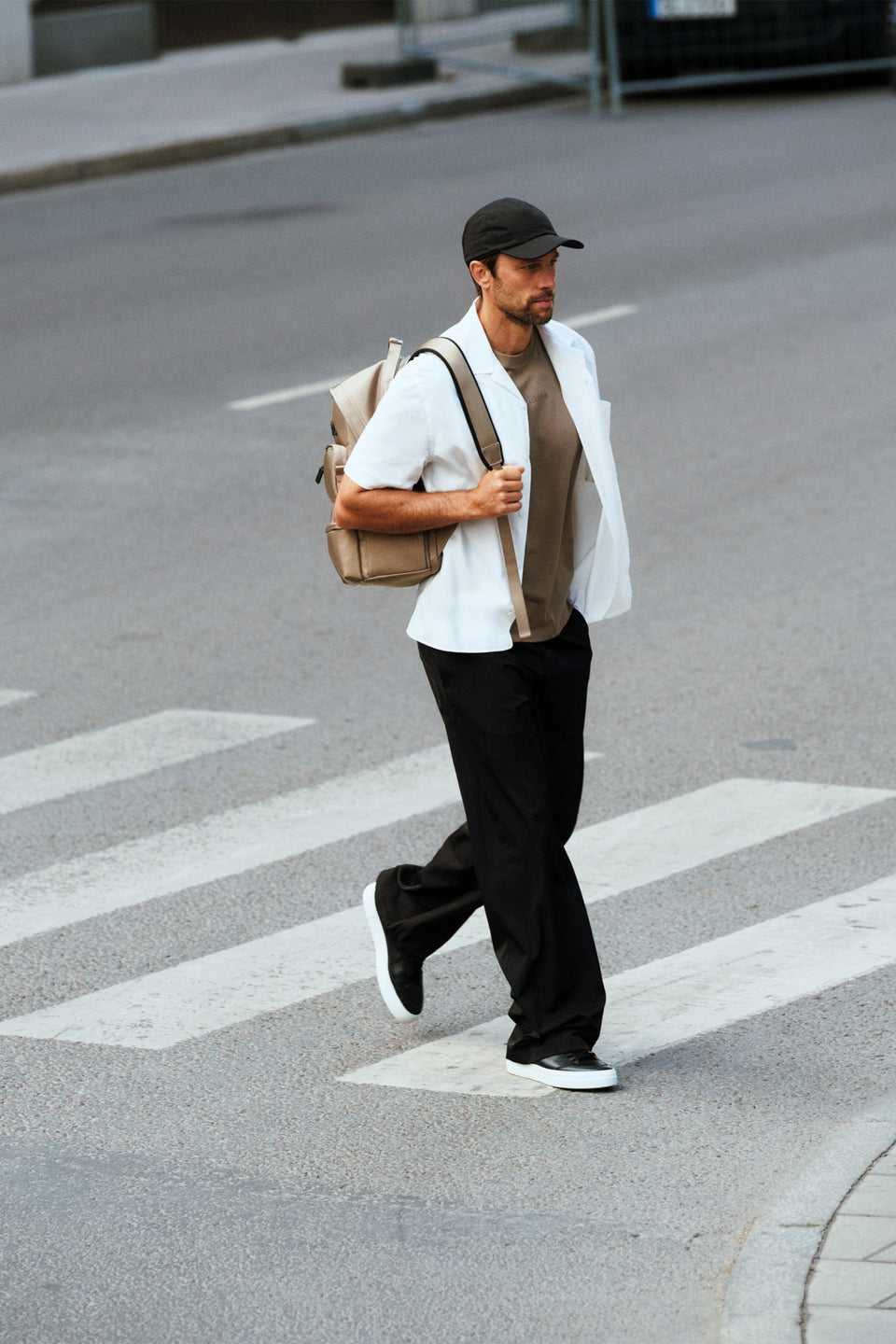 Ellis Cotton Resort Shirt / White